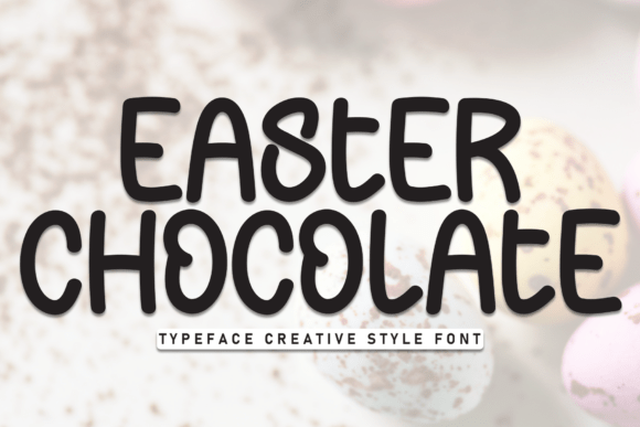 Easter Chocolate Font - Featured Image