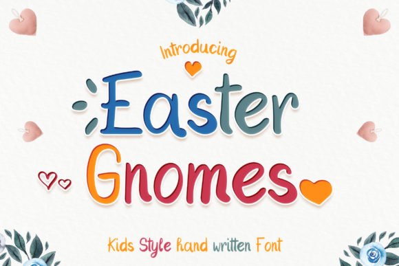 Easter Gnomes Font - Featured Image