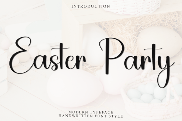 Easter Party Font - Featured Image