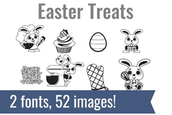 Easter Treats Dingbats Font - Featured Image