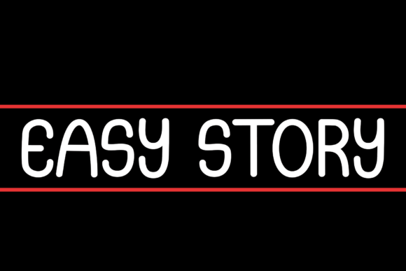 Easy Story Font - Featured Image
