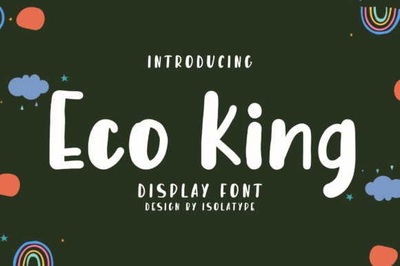 Eco King Font - Featured Image