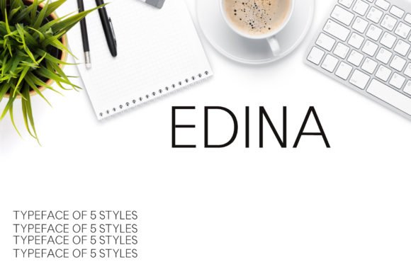 Edina Font - Featured Image