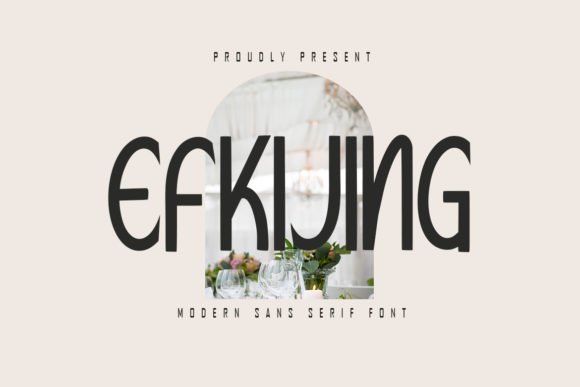 Efkijing Font - Featured Image