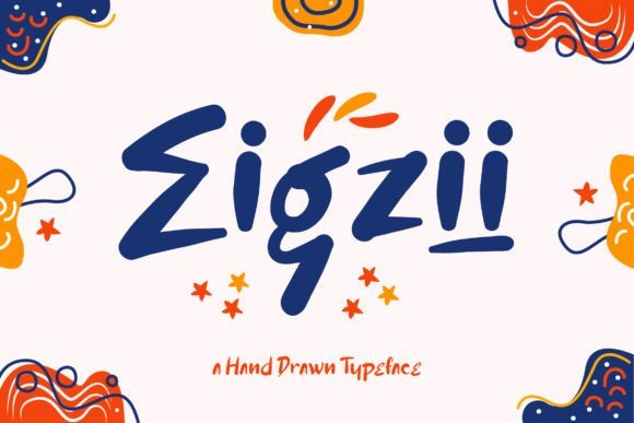Eigzii Font - Featured Image