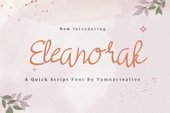 Eleanorak Font - Featured Image