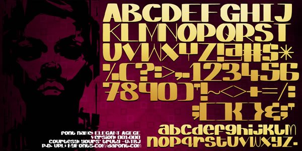 Elegant Agege Font - Featured Image