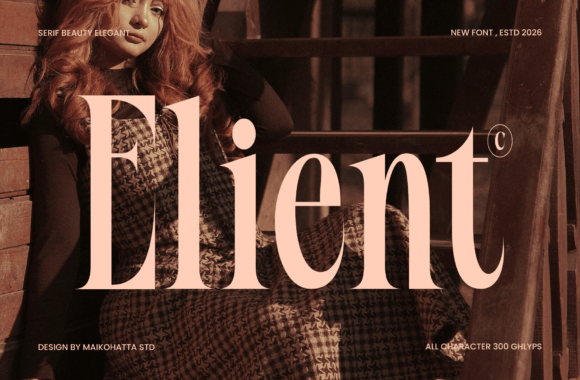 Elient Font - Featured Image