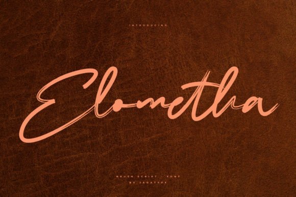 Elometha Font - Featured Image