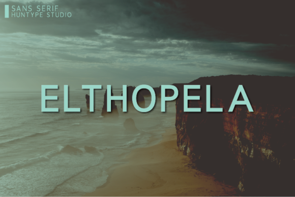 Elthopela Font - Featured Image