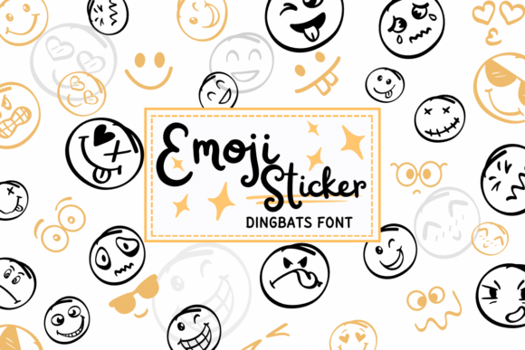 Emoji Sticker Font - Featured Image