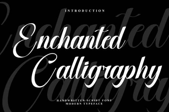 Enchanted Calligraph Font - Featured Image
