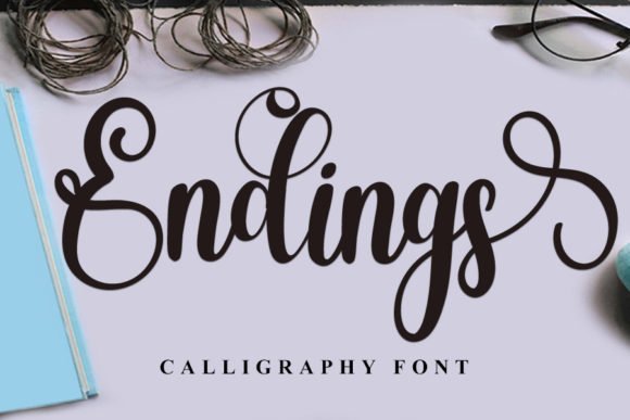 Endings Font - Featured Image