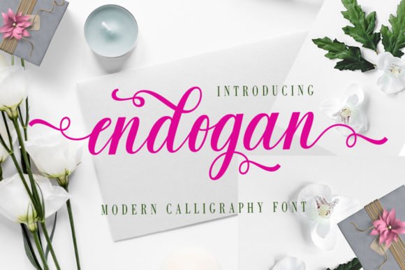 Endogan Font - Featured Image