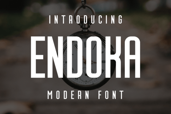 Endoka Font - Featured Image