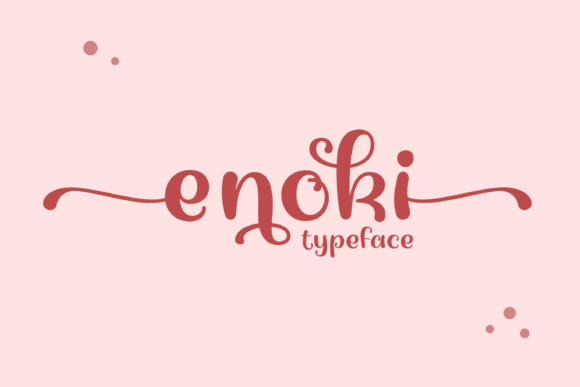 Enoki Font - Featured Image