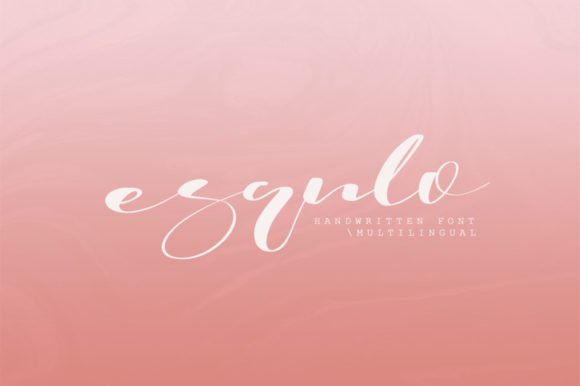 Esqulo Font - Featured Image