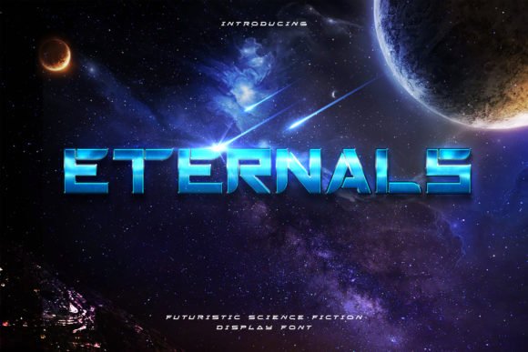 Eternals Font - Featured Image