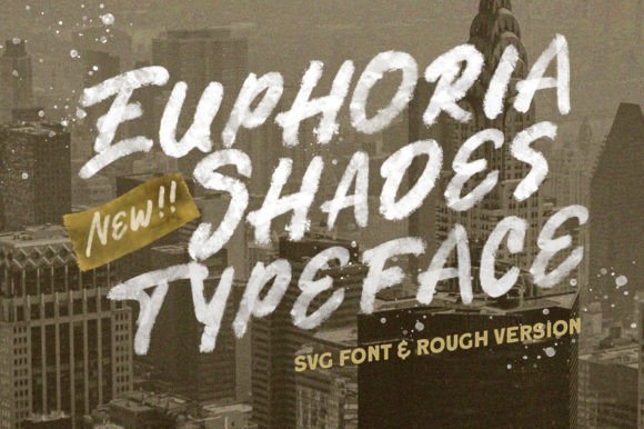 Euphoria Shades Font - Featured Image