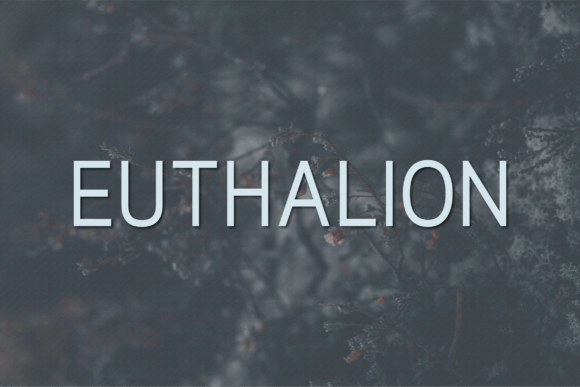 Euthalion Font - Featured Image