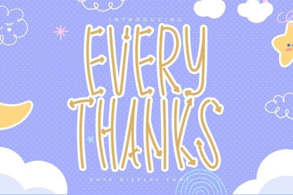Every Thanks Font - Featured Image