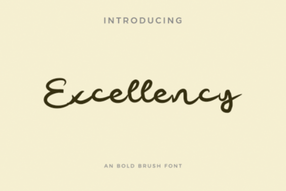 Excellency Font - Featured Image