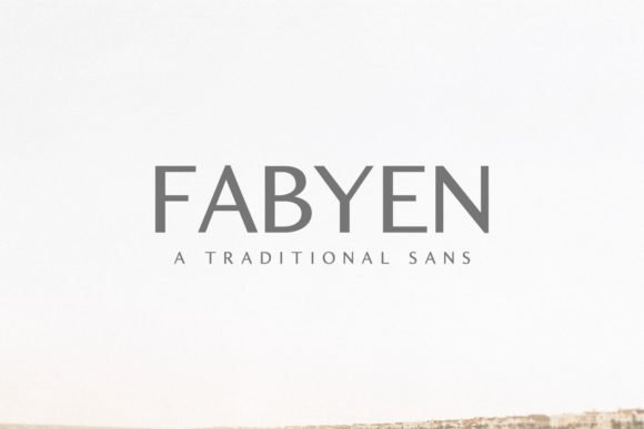 Fabyen Family Font - Featured Image