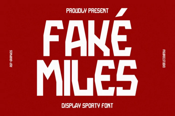Fakemiles Font - Featured Image