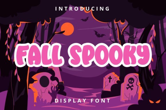 Fall Spooky Font - Featured Image