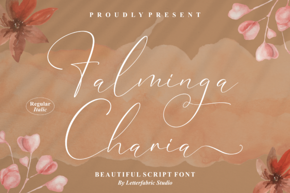 Falminga Charia Font - Featured Image