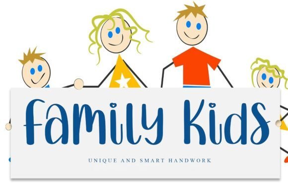 Family Kids Font - Featured Image