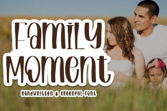 Family Moment Font - Featured Image