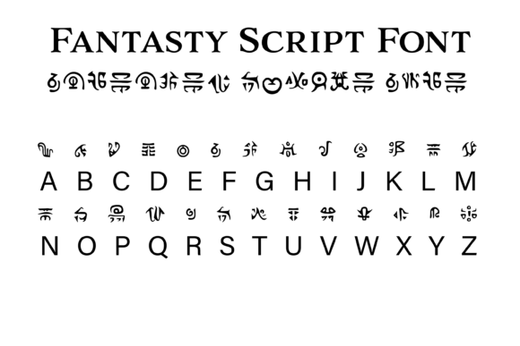 Fantasy Script 5 Font - Featured Image