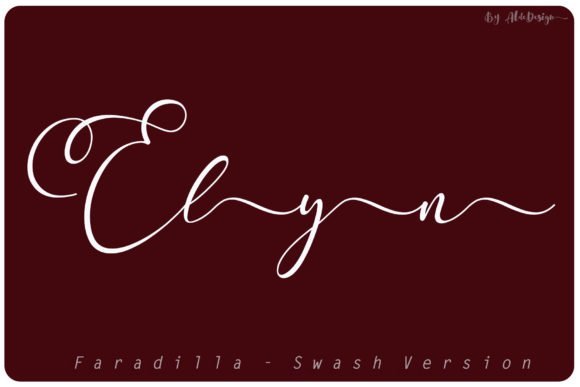 Faradilla Script Font - Featured Image