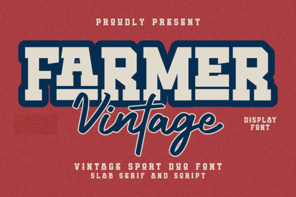 Farmer Vintage Regular Font - Featured Image