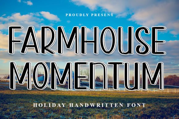 Farmhouse Momentum Font - Featured Image