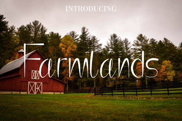 Farmlands Font - Featured Image