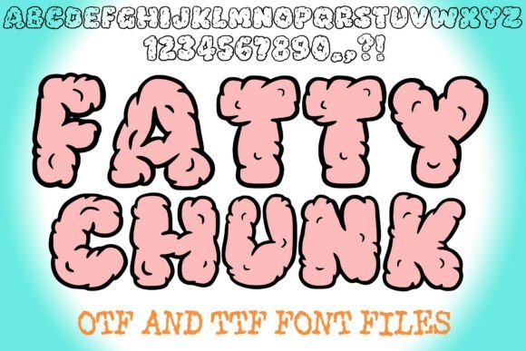 Fatty Chunk Font - Featured Image