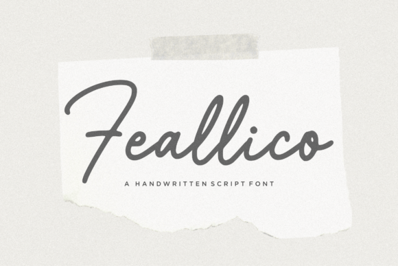 Feallico Font - Featured Image