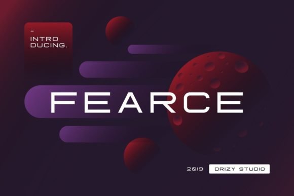 Fearce Font - Featured Image