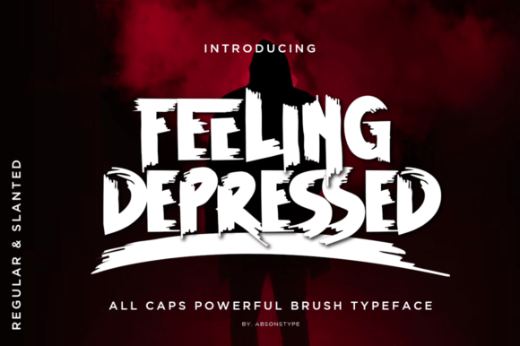 Feeling Depressed Font - Featured Image