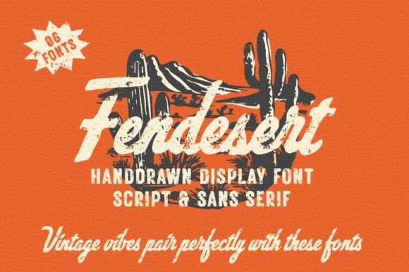 Fendesert Font - Featured Image