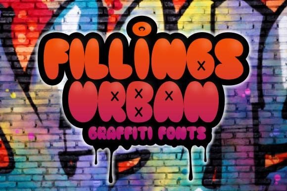 Fillings Urban Font - Featured Image