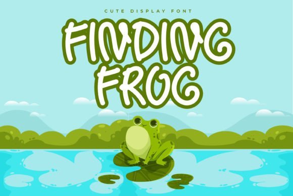 Finding Frog Font - Featured Image