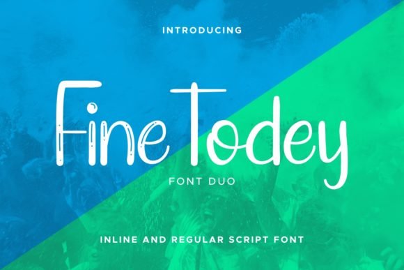 Fine Todey Font - Featured Image