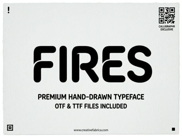 Fires Font - Featured Image