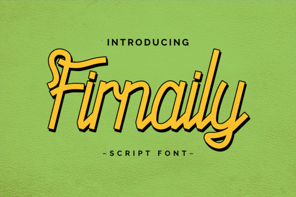 Firnaily Font - Featured Image