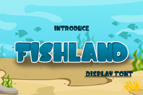 Fishland Font - Featured Image