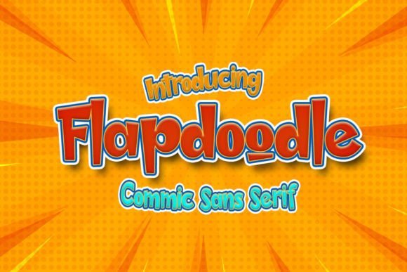 Flapdoodle Font - Featured Image