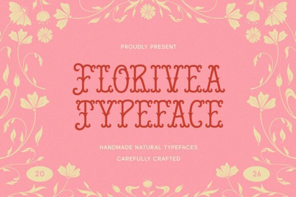 Florivea Typeface Font - Featured Image